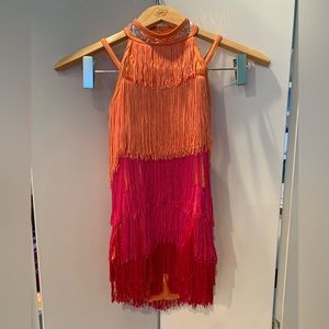 Girls dance costume, ‘Weissman’ brand size Child Large